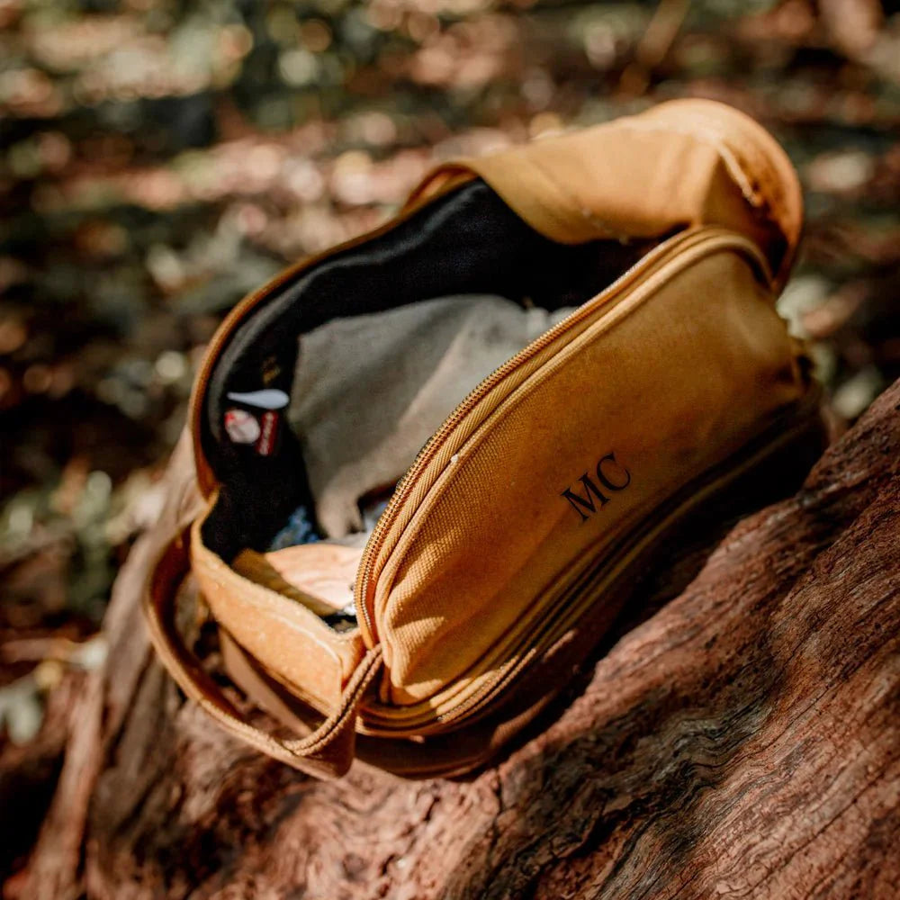 Durable Personalized Canvas Toiletry Bag - Toiletry Bag - GroomsDay