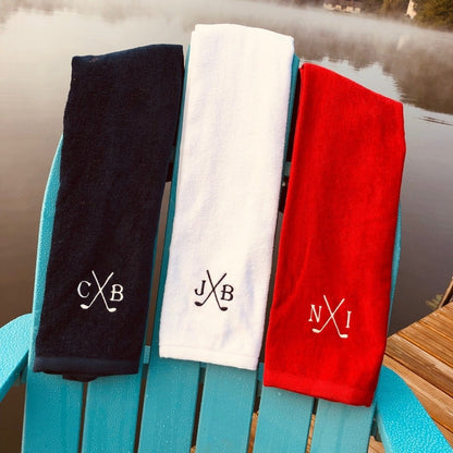 Golfing Groomsman - Golf Towel - GroomsDay