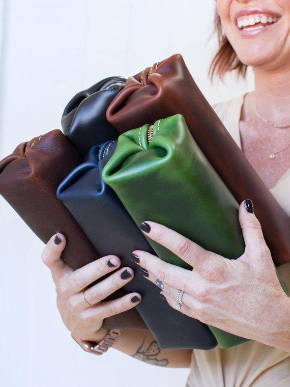 Leather Dopp Kit & Toiletry Bag - Dopp Kit - GroomsDay