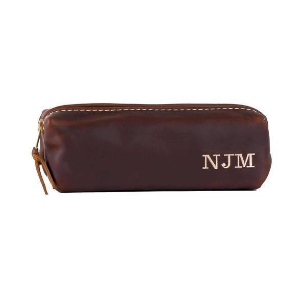 Leather Dopp Kit & Toiletry Bag - Dopp Kit - GroomsDay