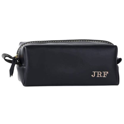 Leather Dopp Kit & Toiletry Bag - Dopp Kit - GroomsDay