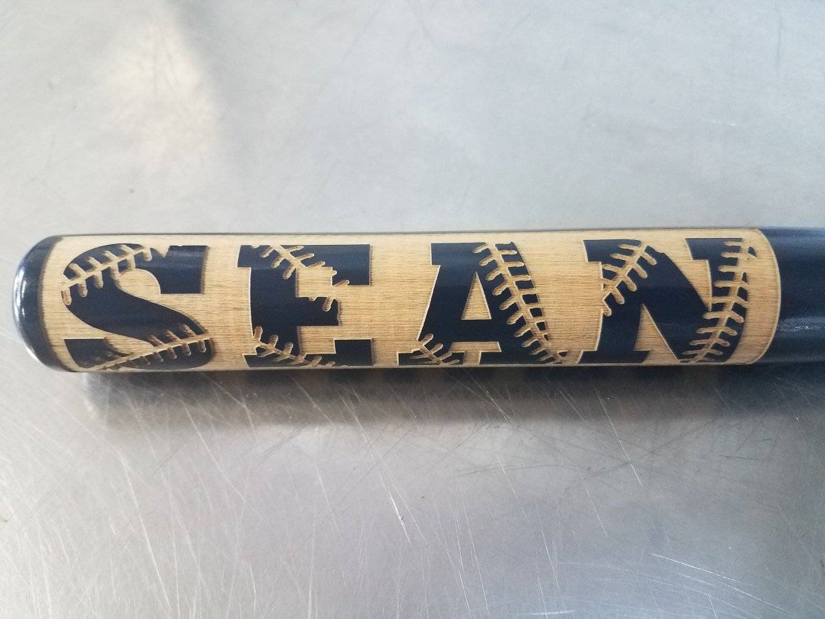 Personalized Mini Bats - Baseball Gear - GroomsDay