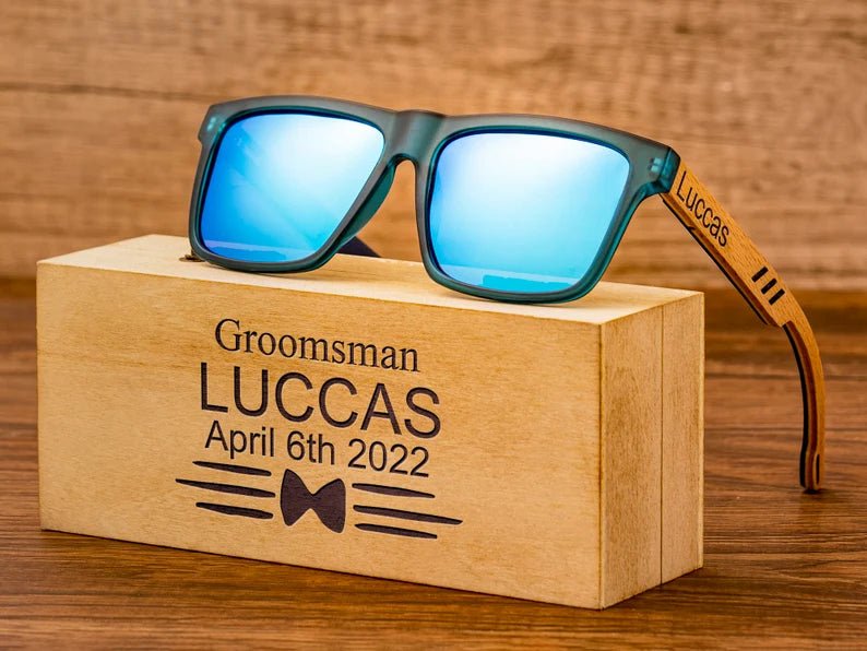 Super Cool Personalized Sunglasses for your Groomsmen - GnarlsFarer Sunglasses