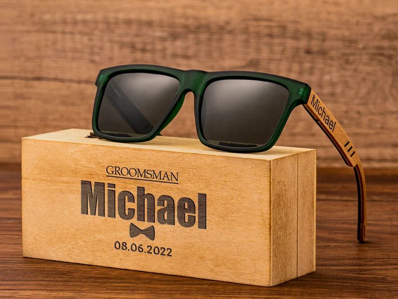 Super Cool Personalized Sunglasses for your Groomsmen - GnarlsFarer Sunglasses