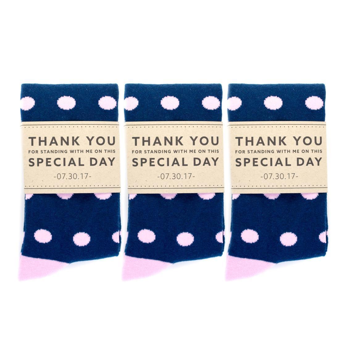 Grateful Personalized Groomsmen Socks - Socks - GroomsDay