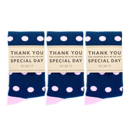 Grateful Personalized Groomsmen Socks - Socks - GroomsDay