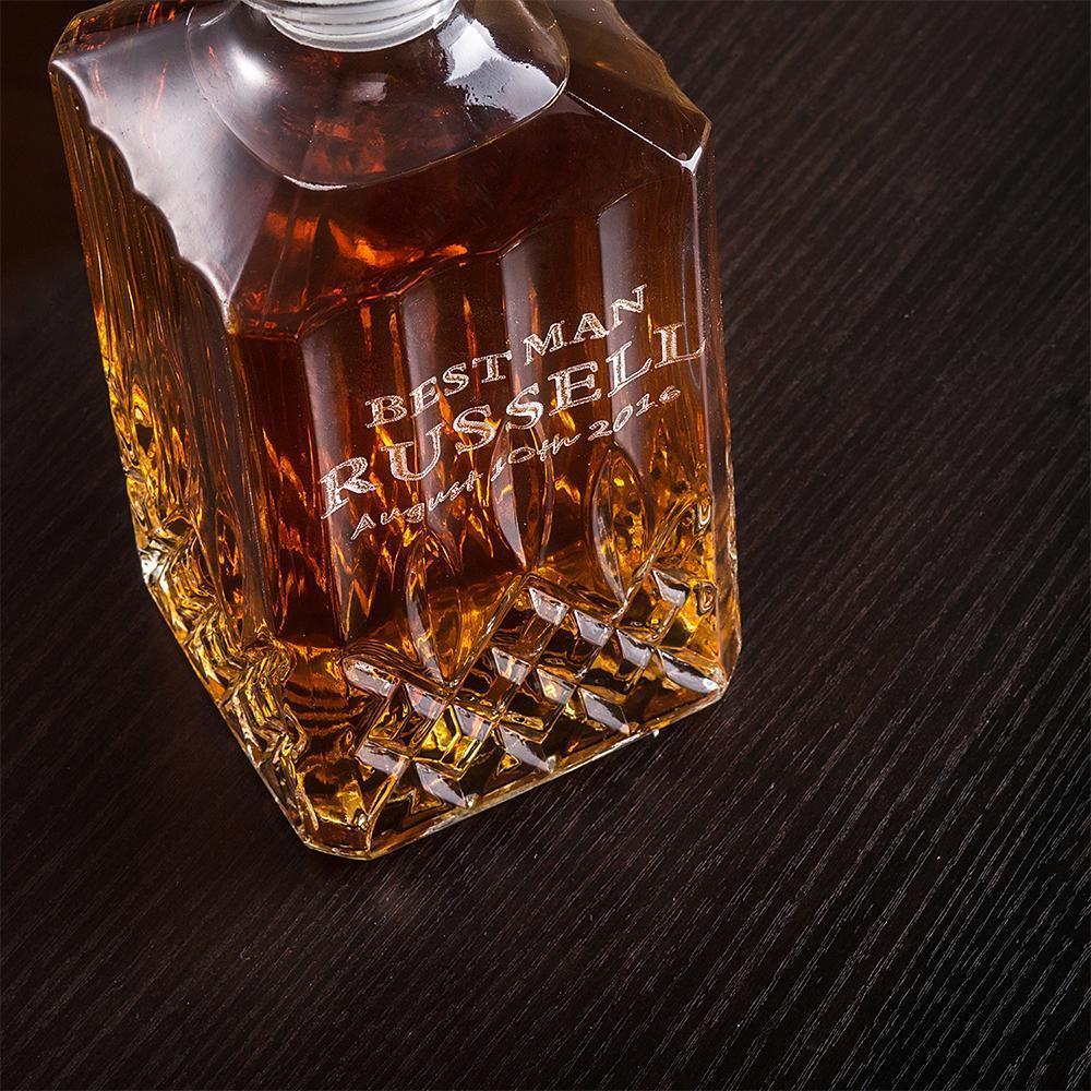 Personalized Whiskey Decanter Set