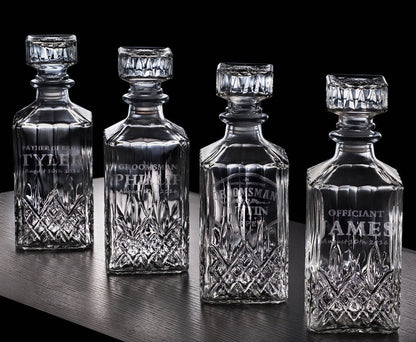 Boss Man's Decanter Set - Drinkware - GroomsDay