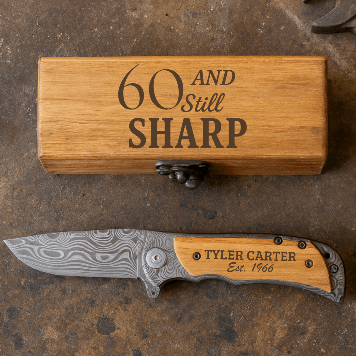 60th Birthday Blade - Birthday - GroomsDay