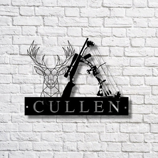 The Hunter's Man Cave - Pub Signs - GroomsDay