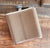 Personalized Leather Flask