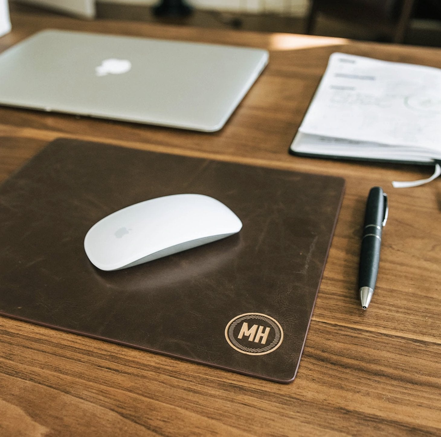 Personalized Leather Mousepad