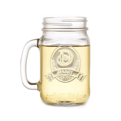 Personalized Mason Jar Mugs - Bar - GroomsDay