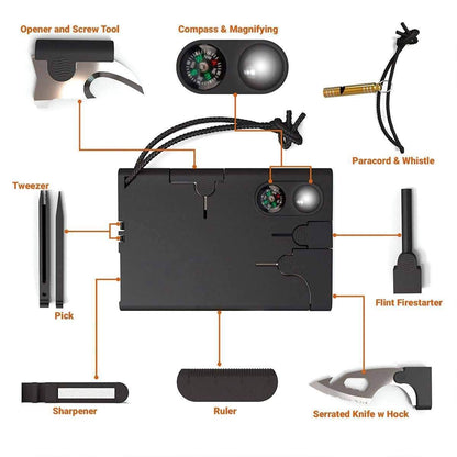 Pocket Size Survival Kit - GroomsDay