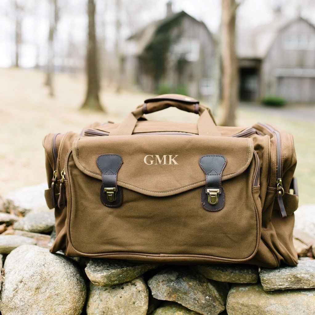 Voyager Monogrammed Duffle Bag