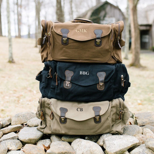 Voyager Monogrammed Duffle Bag - duffel bag - GroomsDay