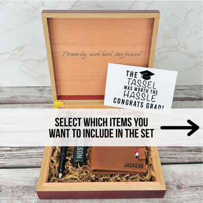 Prestige Scholar Personalized Graduation Gift Set