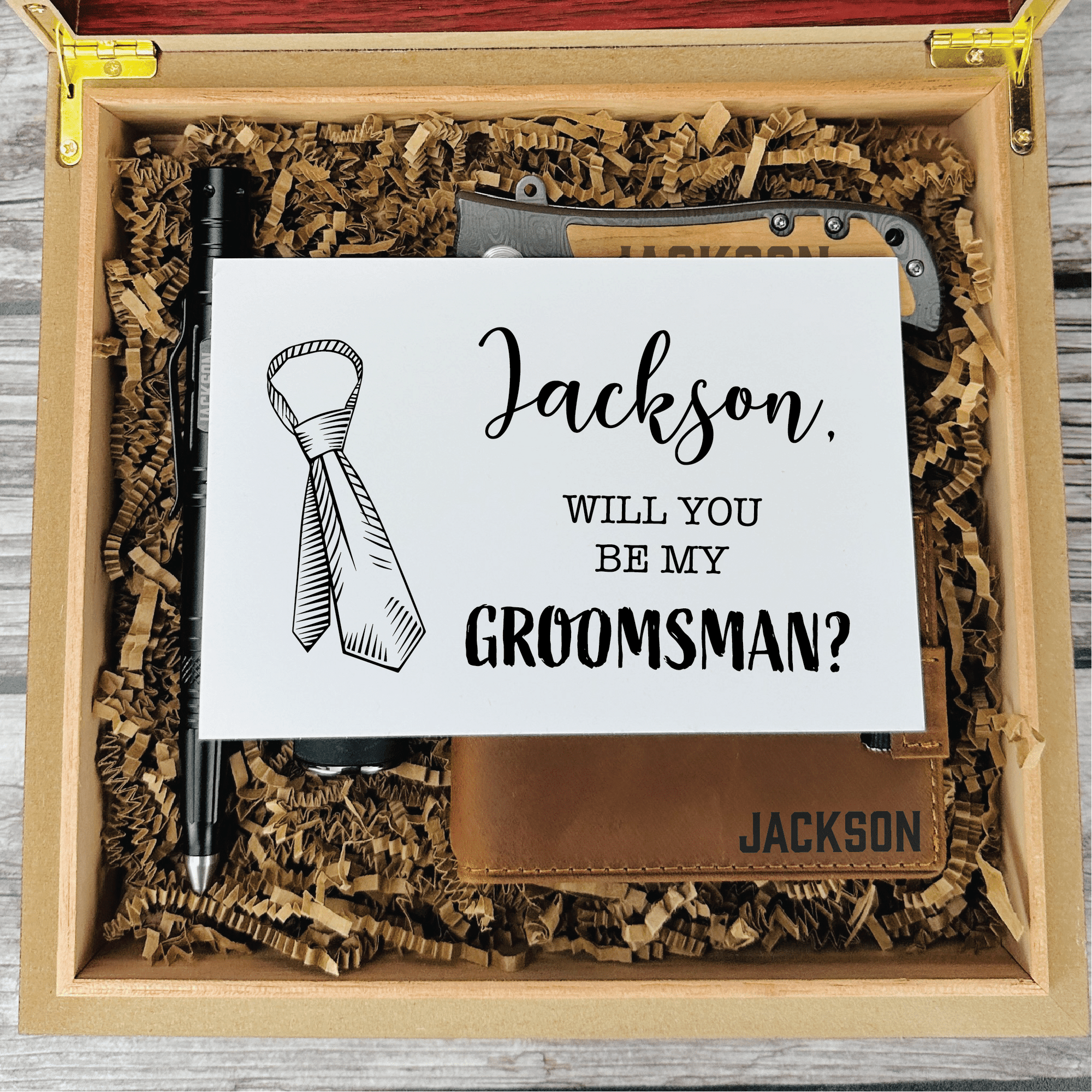 Groomsmen Proposal Esemble