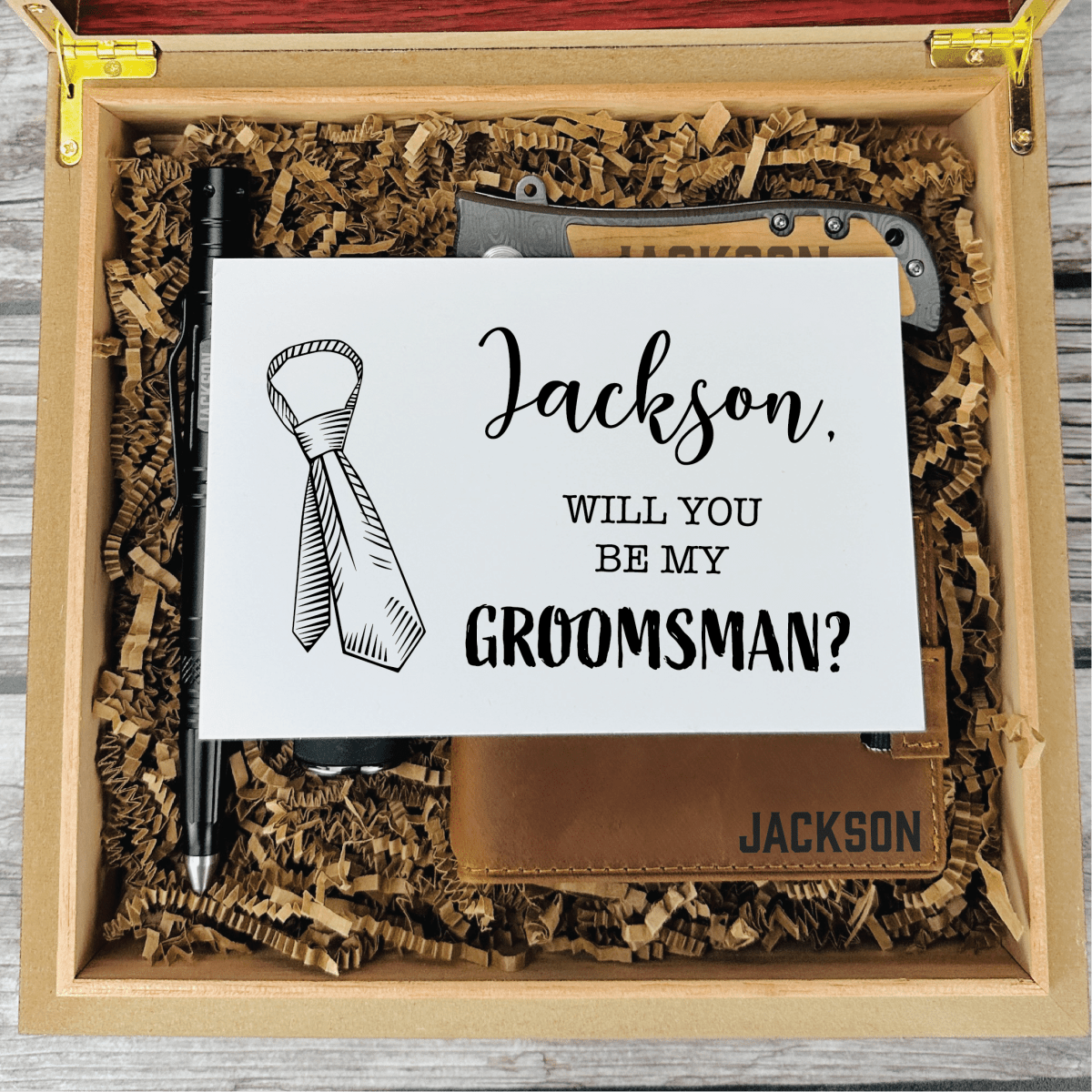 Groomsmen Proposal Esemble - Groomsmen - GroomsDay