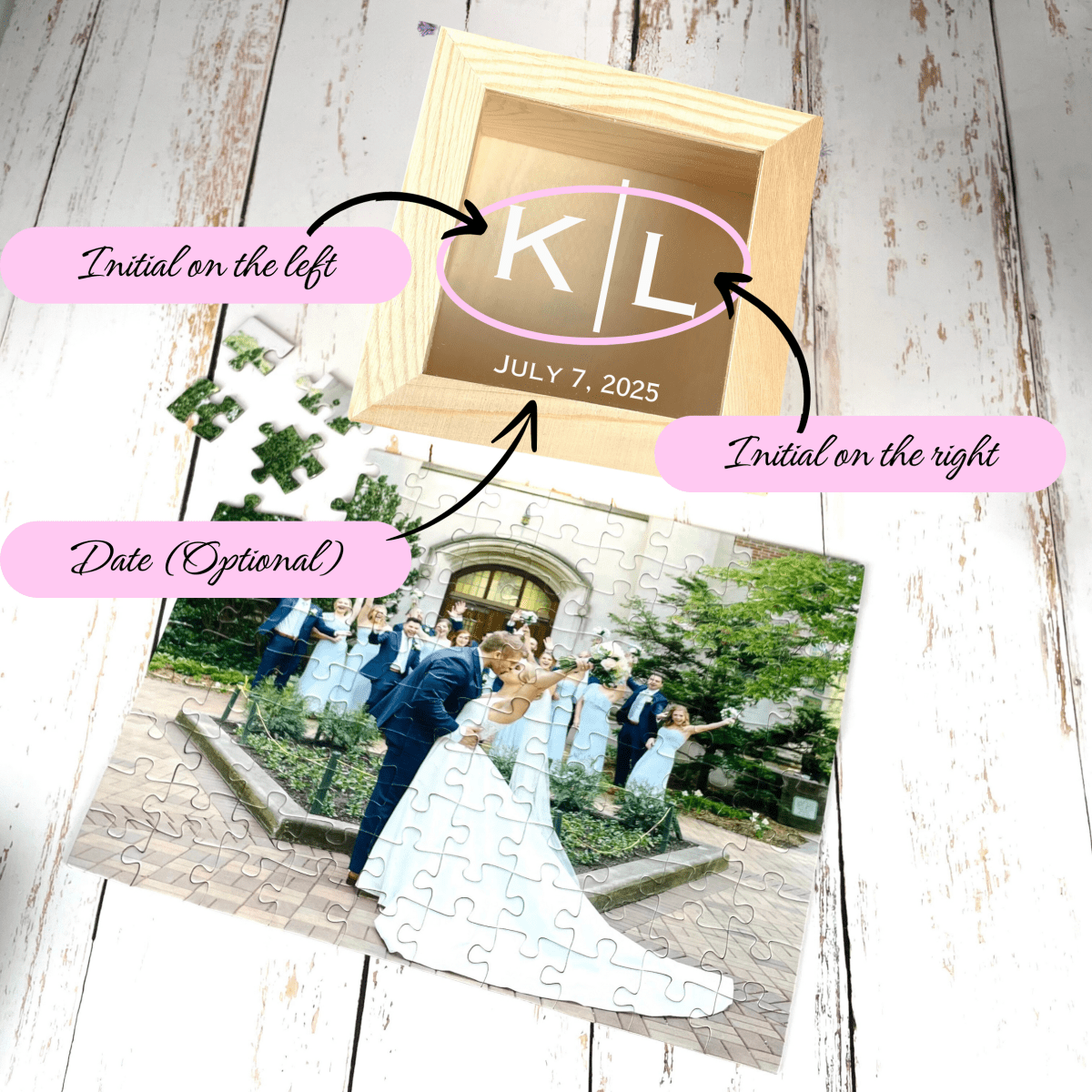 Anniversary Puzzle Keepsake - Anniversary - GroomsDay