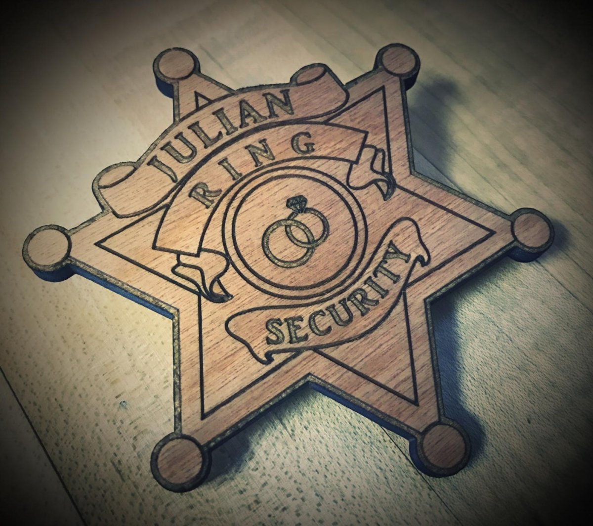 Ring Security Badge - Badge - GroomsDay