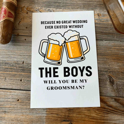 The Boys Wedding Proposal - Groomsmen Proposal - GroomsDay