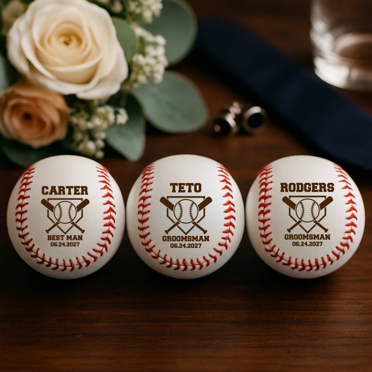 Batter Up Proposal Baseball - Groomsmen Proposal - GroomsDay