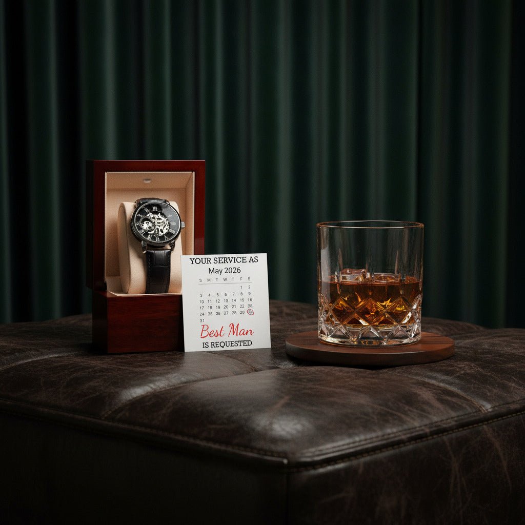 Groomsmen Save The Date Watch - Groomsmen - GroomsDay