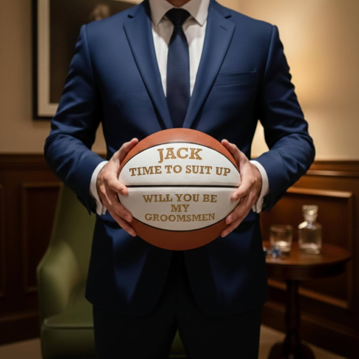 Groomsmen Proposal Basketball - Sports Groomsmen Gifts - GroomsDay
