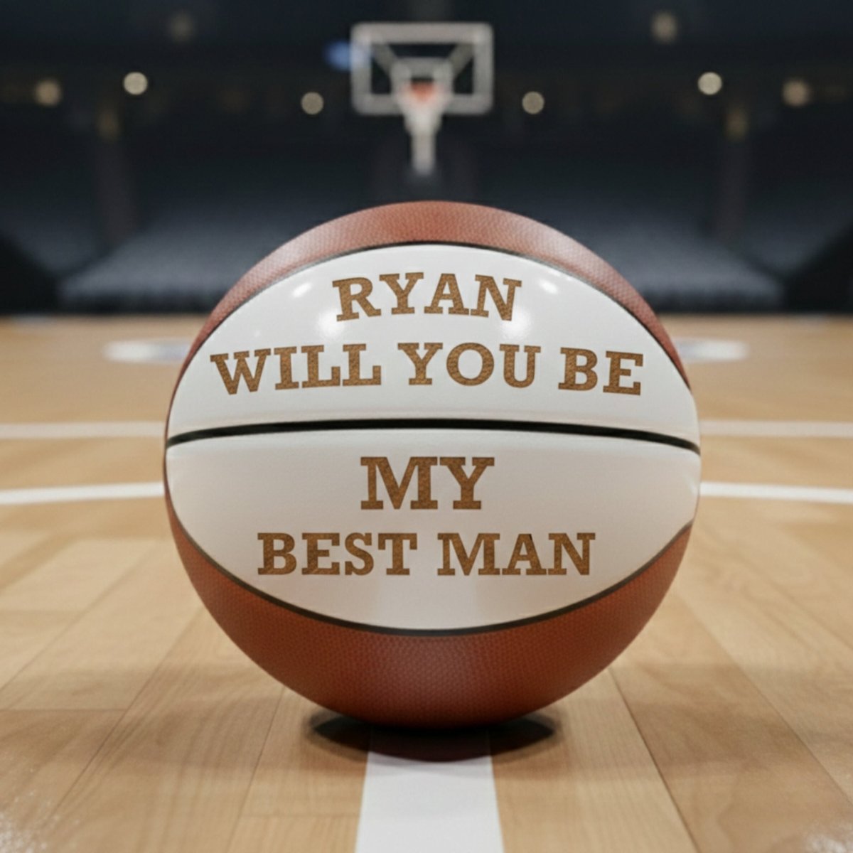 Groomsmen Proposal Basketball - Sports Groomsmen Gifts - GroomsDay
