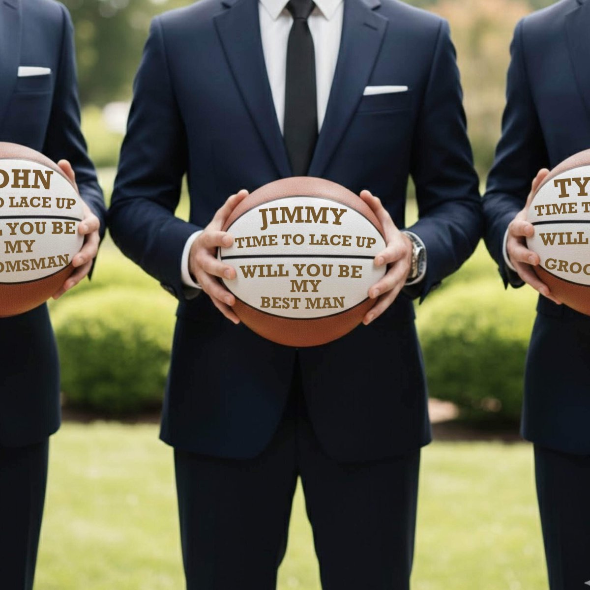 Groomsmen Proposal Basketball - Sports Groomsmen Gifts - GroomsDay