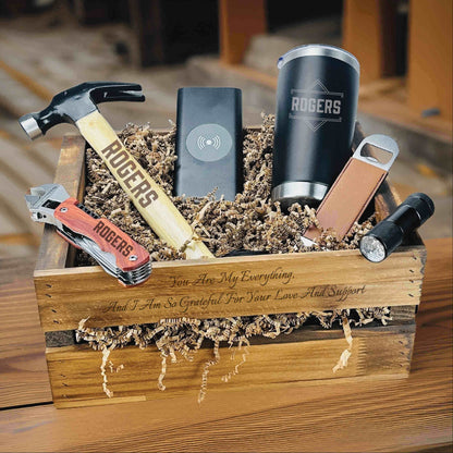 Personalized Handyman Gift Basket