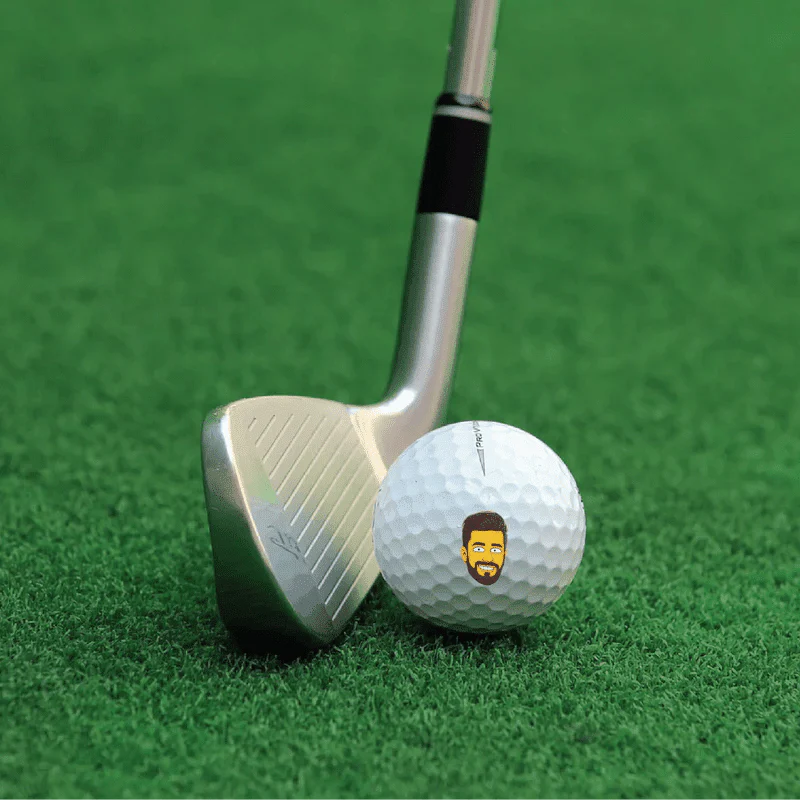 Custom Simpson Caricature Golf Balls - Golf - GroomsDay