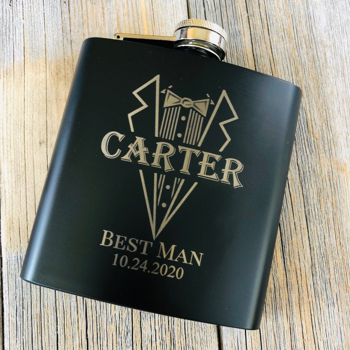 Slick Rick Personalized Flasks - Personalized Flasks - GroomsDay