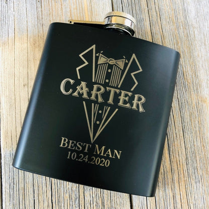 Slick Rick Personalized Flasks - Personalized Flasks - GroomsDay