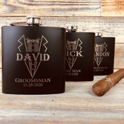 Slick Rick Personalized Flasks - Personalized Flasks - GroomsDay