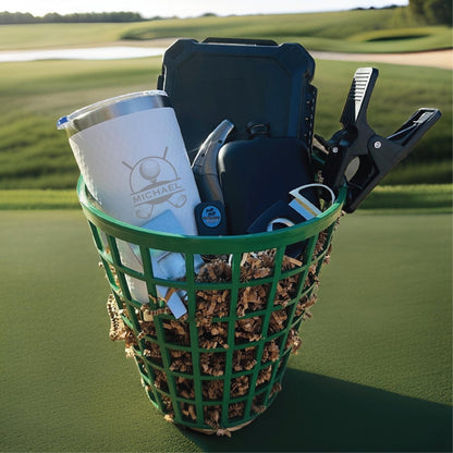 Cigar Lovers Golf Gift Basket - Gift Set - GroomsDay