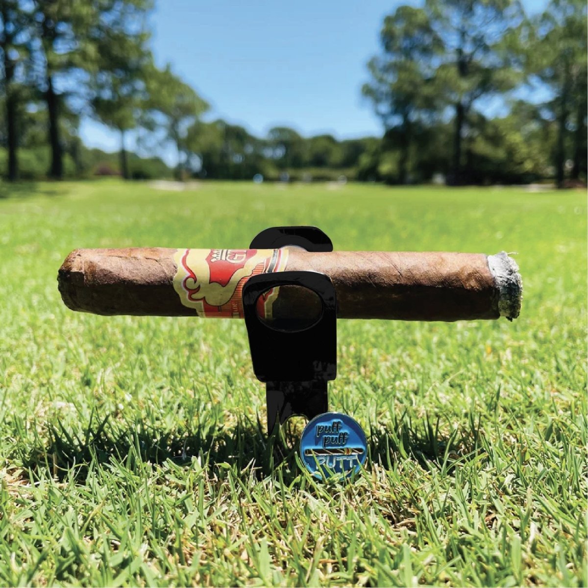 Cigar Lovers Golf Gift Basket - Gift Set - GroomsDay