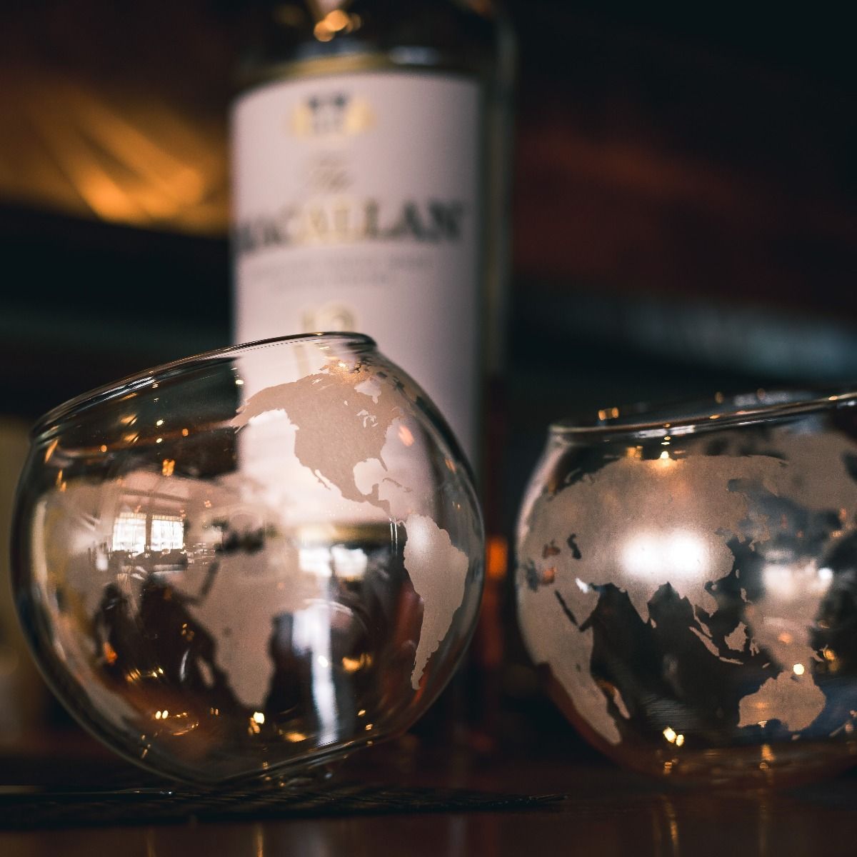World Keeps Spinning - Whiskey Glass - GroomsDay