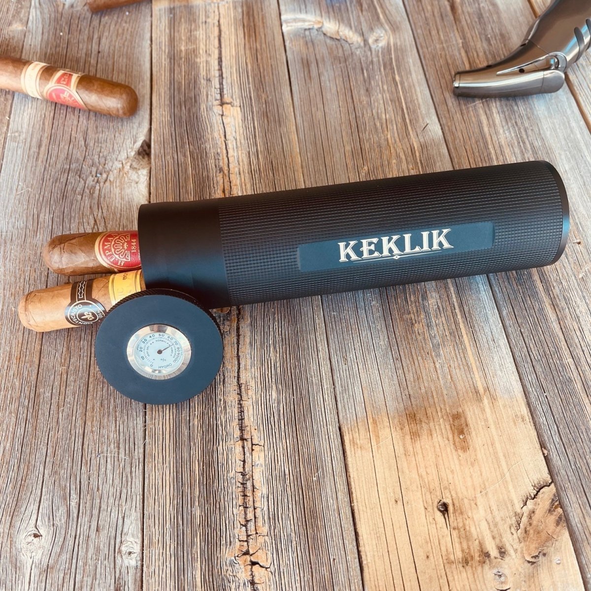 Exquisite Traveler's Trove Luxury Cigar Set for Men - Cigar - GroomsDay
