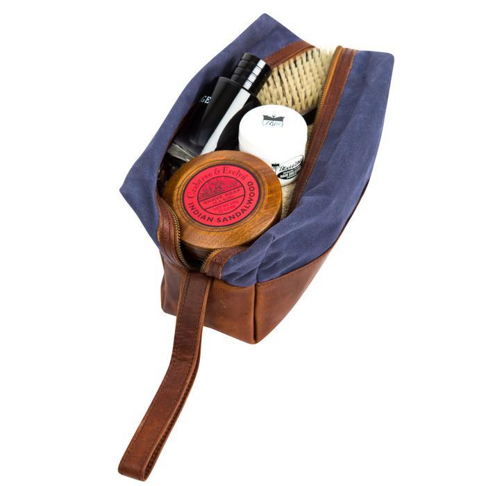 The Classic Canvas Wash Bag - Dopp Kit - GroomsDay
