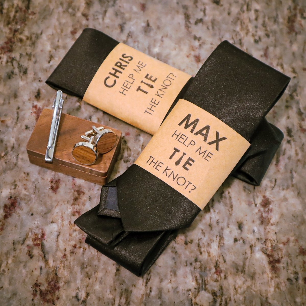 The Knotty Proposal - Groovy Threads - GroomsDay