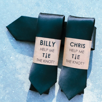The Knotty Proposal - Groovy Threads - GroomsDay