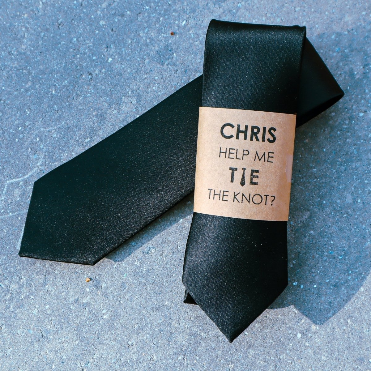 The Knotty Proposal - Groovy Threads - GroomsDay