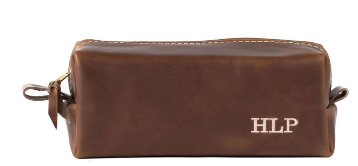 Genuine Leather Travel Marvel - Toiletry Bag - GroomsDay