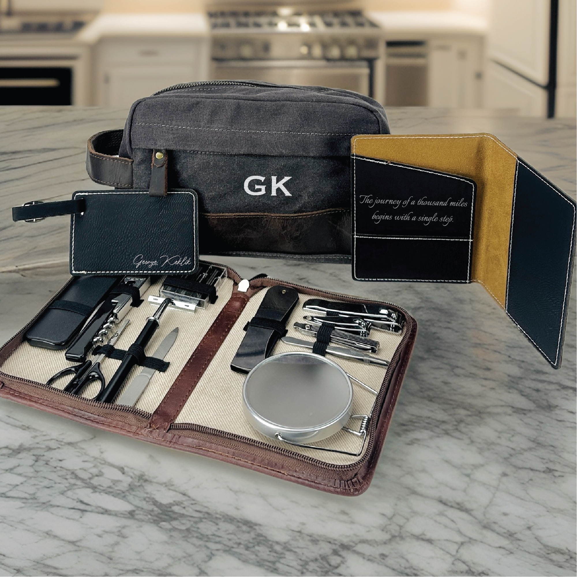 Personalized Travel Essentials for Men