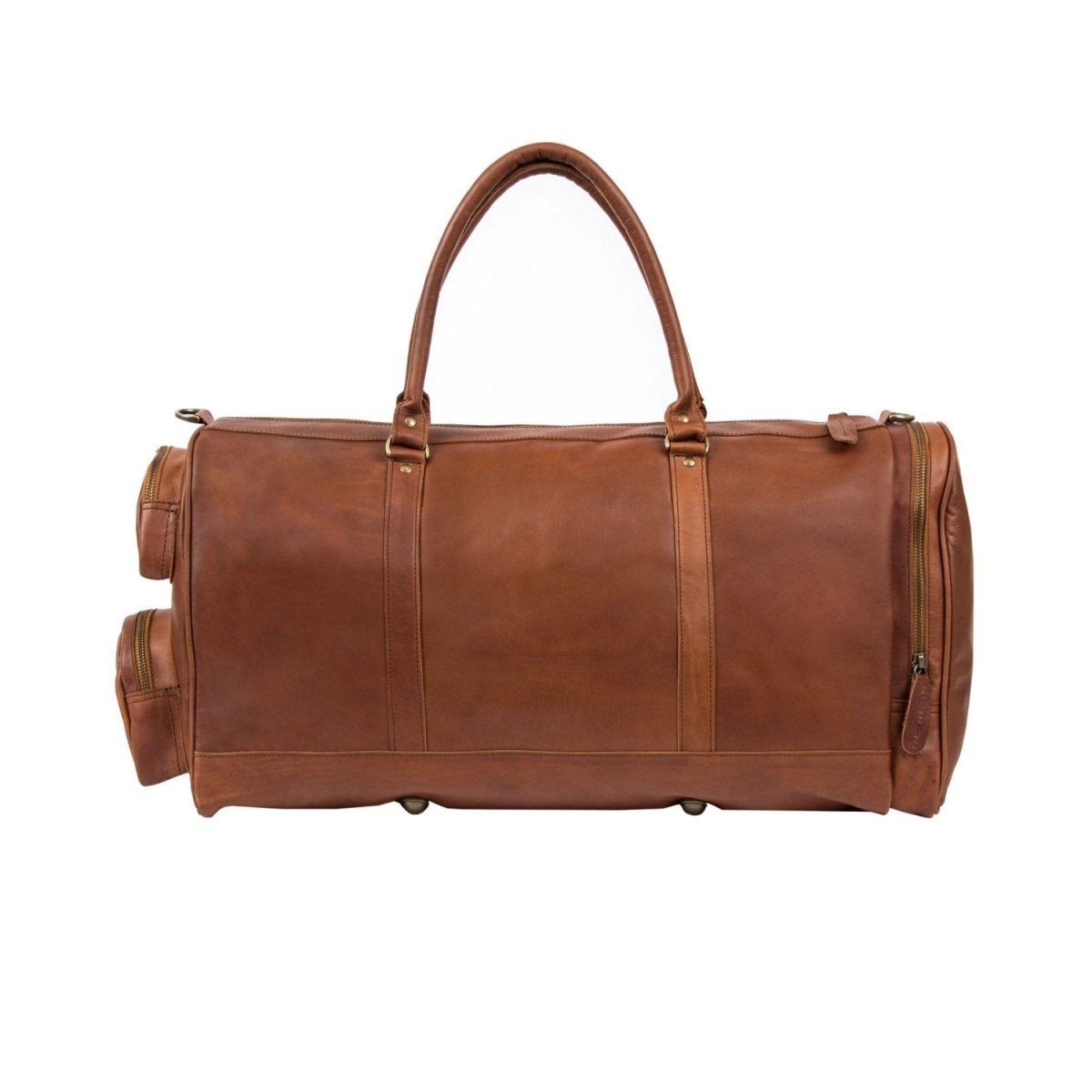 Luxury Leather Duffle - Duffel Bags - GroomsDay
