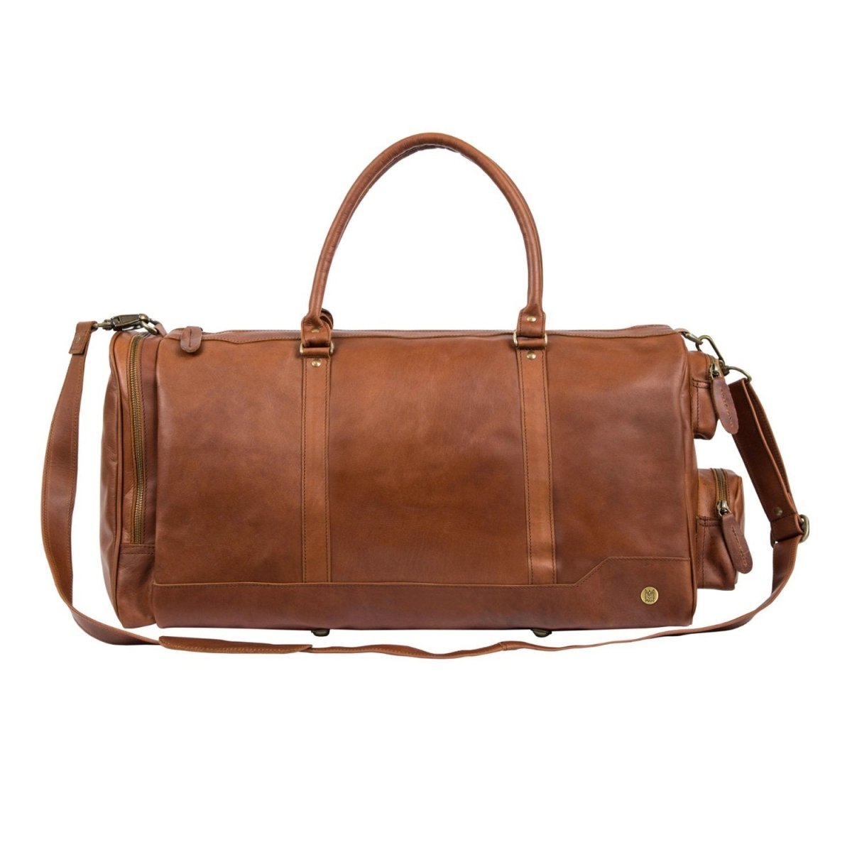Luxury Leather Duffle - Duffel Bags - GroomsDay
