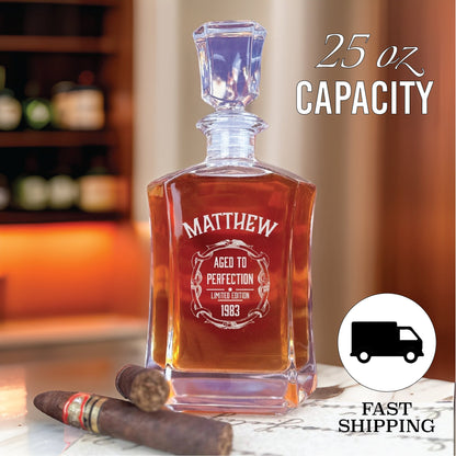 Aged To Perfection Decanter