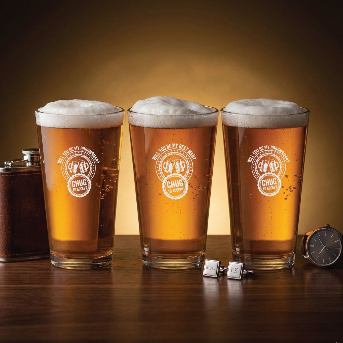 The Groomsman Proposal Pint - Proposal - GroomsDay